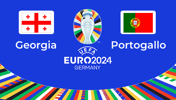 Georgia-Portogallo Roja Calcio