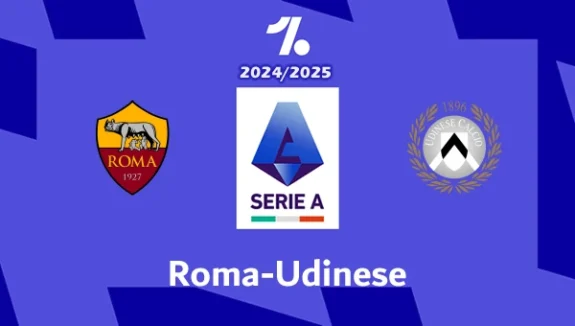 Roma-Udinese Roja Calcio