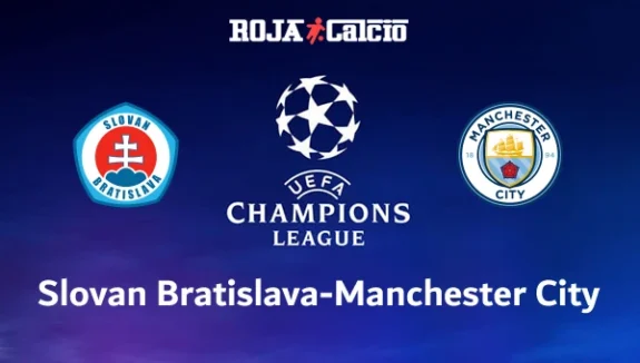 Slovan Bratislava-Manchester City Pronostico