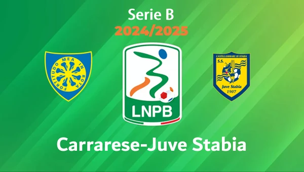 Carrarese-Juve Stabia Pronostico e Diretta