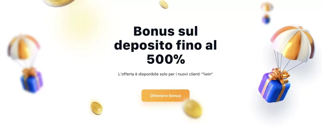1Win Italia Bonus